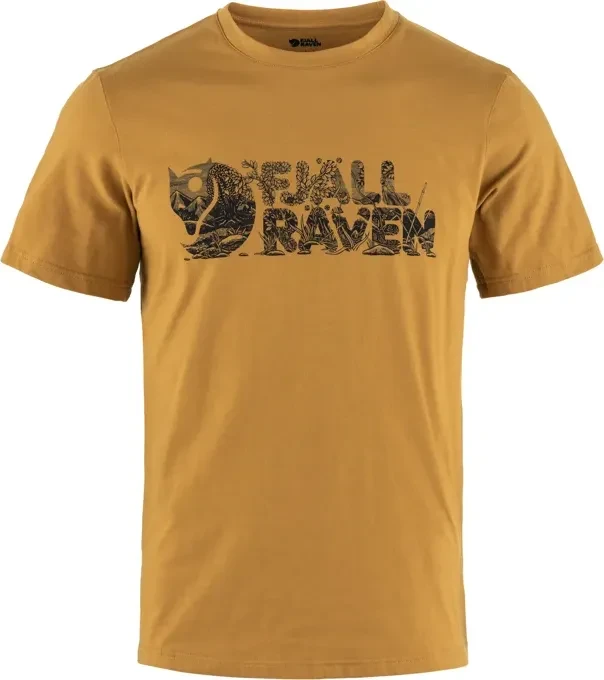 Fjällräven Lush Logo Funktionsshirt kurzarm acorn (Herren)