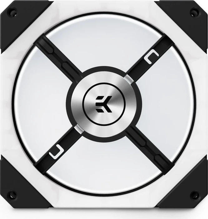 EK Water Blocks EK-Quantum Impulse 120 D-RGB Black, 400-1800rpm, LED-Steuerung, 120mm