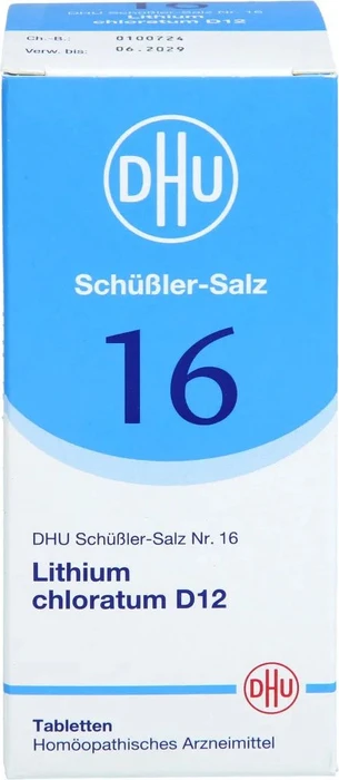 DHU Schüßler Salz Nr. 16 D12 Tabletten, 200 Stück