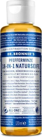 Dr. Bronner 18-in-1 Naturseife Pfefferminze, 120ml