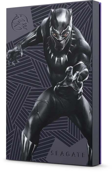 Seagate FireCuda Gaming HDD - Black Panther Special Edition, 2TB, +Rescue, USB 3.0 Micro-B