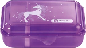 Step by Step Unicorn Lunchbox Aufbewahrungsbehälter 900ml flieder