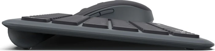 Hama WKM-500 Multi-Device-Tastatur-Maus-Set, klein, schwarz, USB/Bluetooth, DE