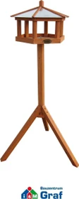 Habau Vogelhaus Rotdrossel, mit Ständer