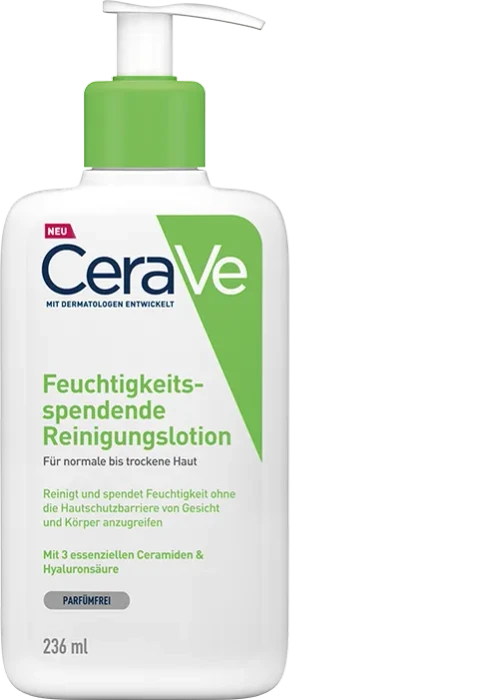 CeraVe Feuchtigkeitsspendende Reinigungslotion, 236ml