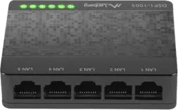 Lanberg DSP1 Desktop Gigabit Switch, 5x RJ-45 (DSP1-1005)