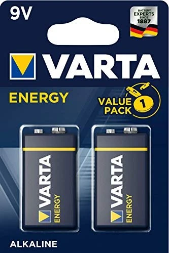 Varta Energy 9V-Block, 2er-Pack