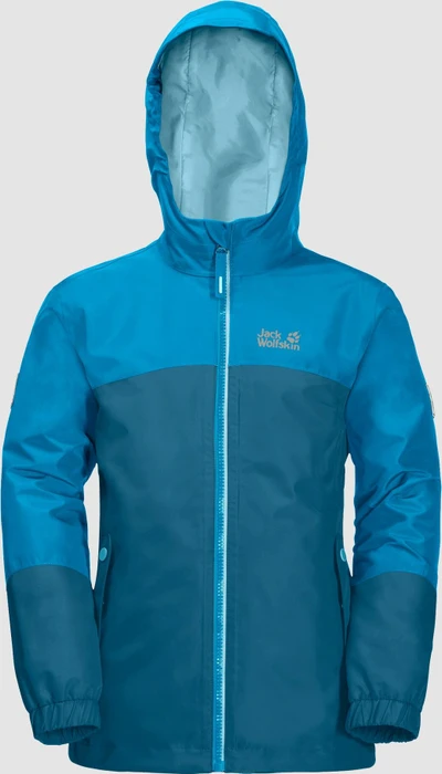 Jack Wolfskin Girls Iceland 3in1 Funktionsjacke seaport (Junior)