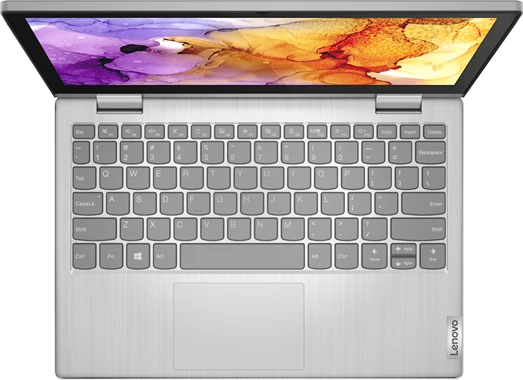 Lenovo IdeaPad Flex 3 11ADA05, Platinum Grey, Athlon Silver 3050e, 4GB RAM, 128GB SSD, DE