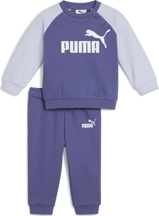 Puma Minicats Essentials Raglan Crew Trainingsanzug blue crystal (Junior)
