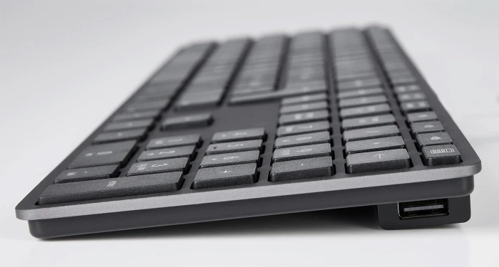 LMP Tastatur mit Zahlenblock für Mac, Space Gray, USB, IT