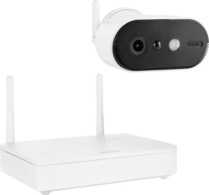 ABUS WLAN Akku Cam weiß, mit Basisstation