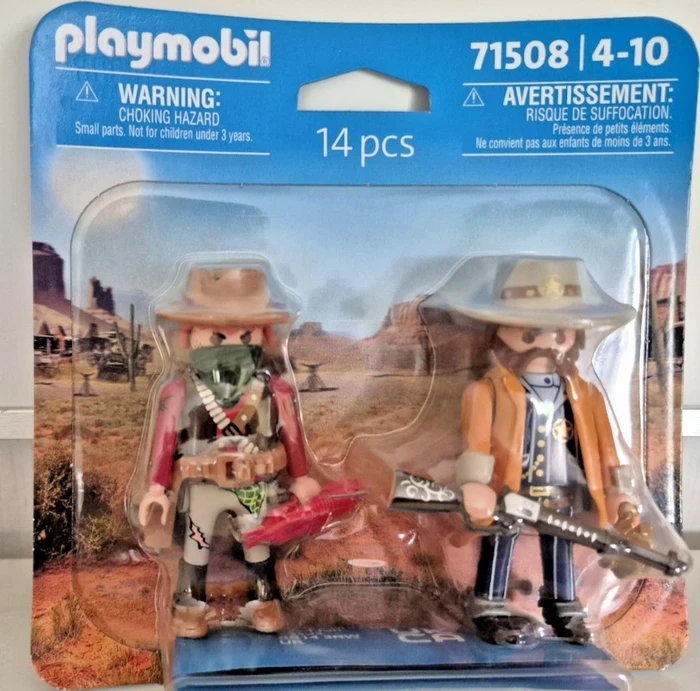 playmobil Western Bandit und Sheriff