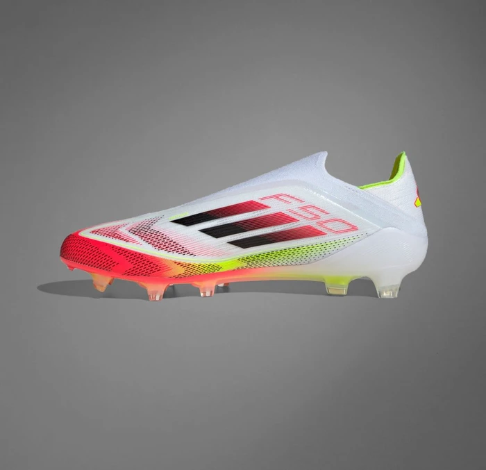 adidas F50 Elite Laceless FG cloud white/core black/solar yellow