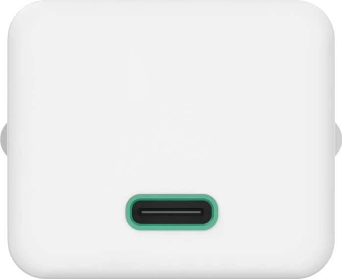 Hama Schnellladegerät USB-C PD/Qualcomm Mini-Ladegerät 20W weiß