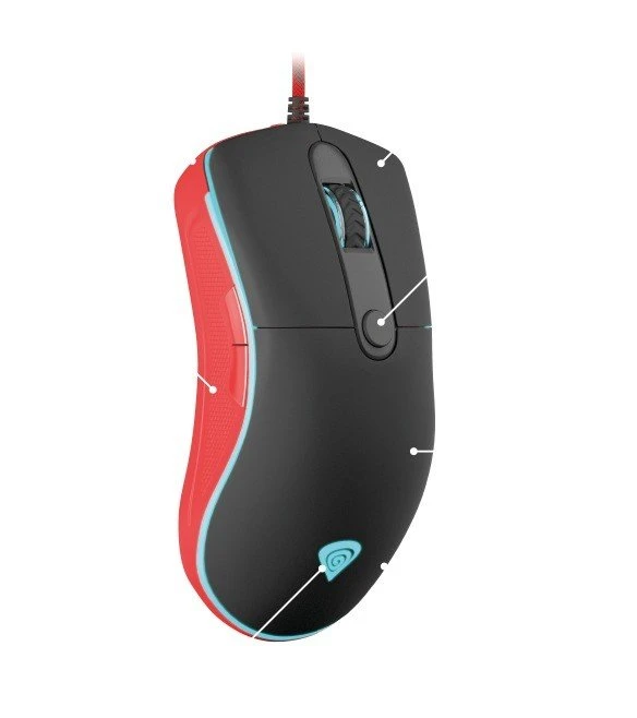 Genesis Krypton 500 Professional Gaming Mouse, USB