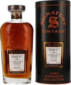 Signatory Vintage Cask Strength Collection Speyside 18 (M) 2005/2023 18 Years Old 700ml