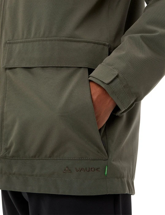 Vaude Manukau III Funktionsmantel khaki (Herren)