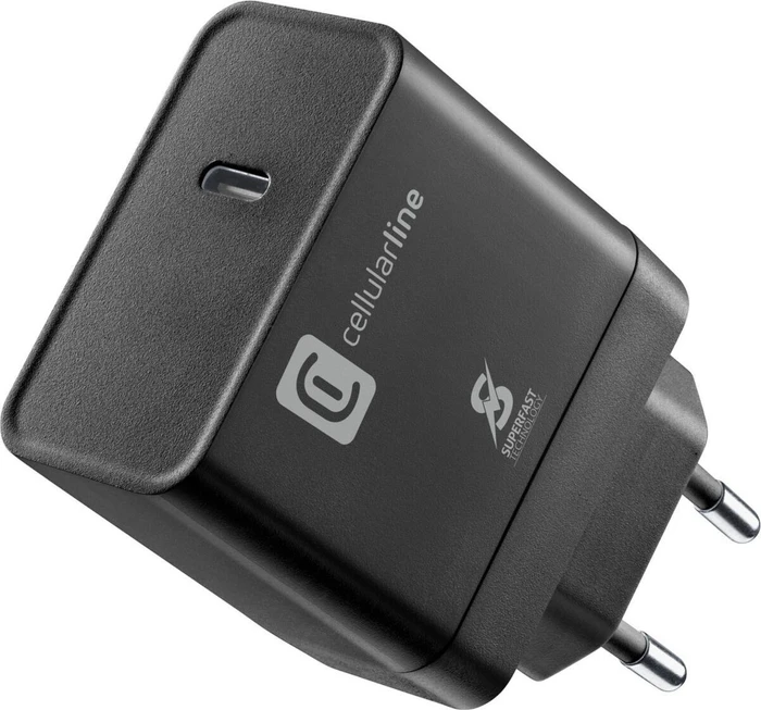 Cellularline Super Fast Charger PD 45W schwarz