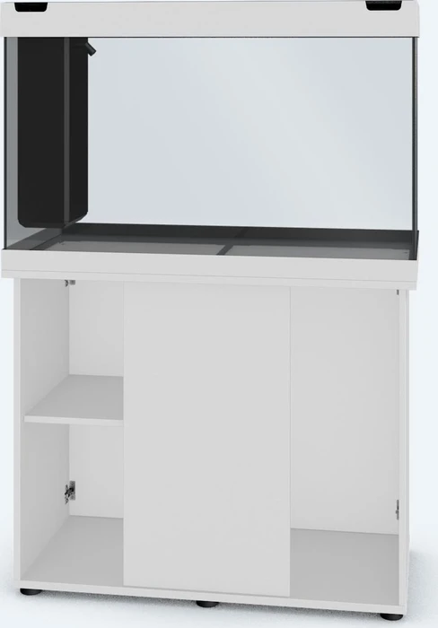 Juwel Rio 290 LED Aquarium-Set mit Unterschrank, weiß/weiß, 290l