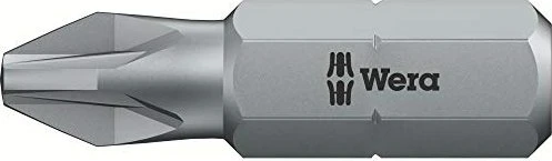 Wera 855/1 Z Pozidriv Bit 1/4", PZ0x25mm, 1 Stück
