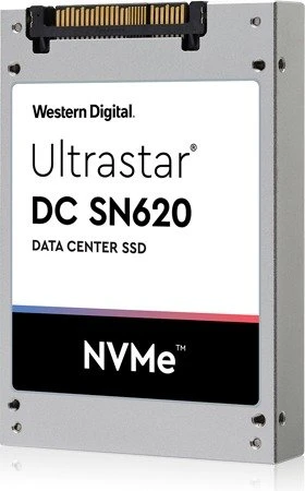 Western Digital Ultrastar DC SN620 - 1.7DWPD 1.6TB, ISE, 2.5" / U.2 / PCIe 3.0 x4