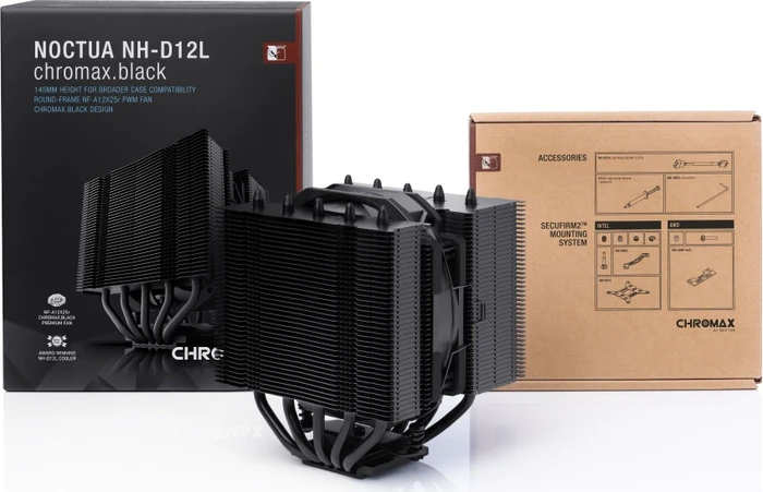 Noctua NH-D12L chromax.black