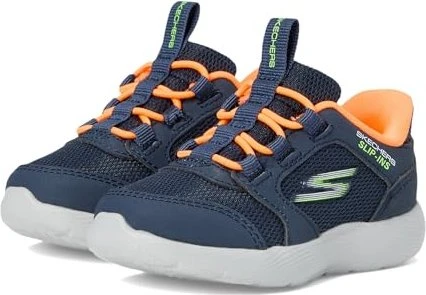 Skechers Dyna-Lite Turbo-Brisk Buddies navy/orange (Junior)