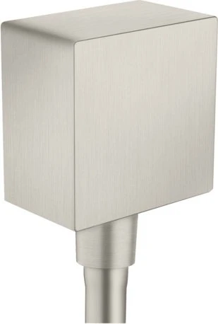 Hansgrohe Axor ShowerSolutions Wandanschluss eckig edelstahloptik