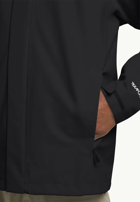 Jack Wolfskin Trailtime 2L Funktionsjacke schwarz (Herren)
