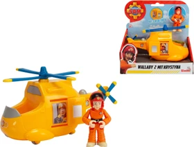 Simba Toys Feuerwehrmann Sam - Junior Wallaby 2 mit Krystyna
