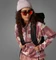 adidas Terrex Multi Printed Fleece Jacke wonder beige/burgundy (Damen) Vorschaubild
