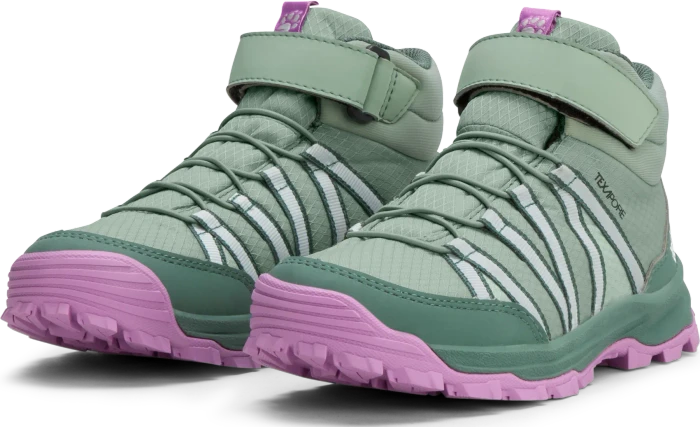 Jack Wolfskin Wild Hike Texapore Mid VC grün (Junior)