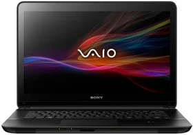 Sony Vaio Fit 15E, schwarz, Core i3-3217U, 4GB RAM, 500GB HDD, DE