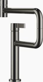 Dornbracht Tara Ultra Pivot Einhebelmischer dark chrome