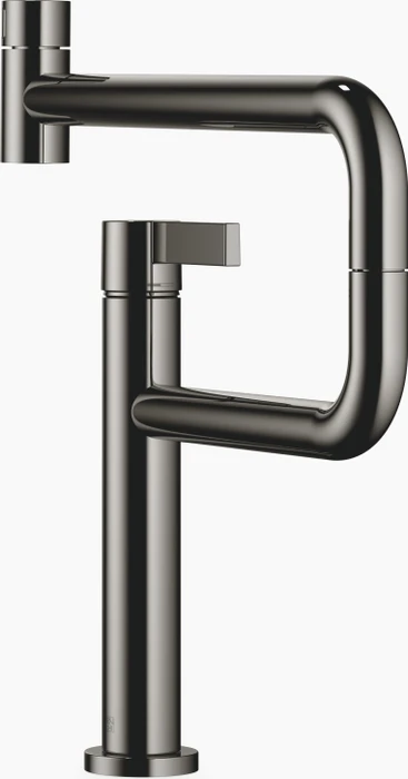 Dornbracht Tara Ultra Pivot Einhebelmischer dark chrome