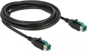DeLOCK PoweredUSB Kabel Stecker 12V, 3m (85494)