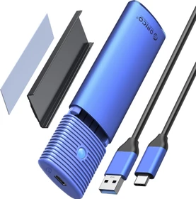 Orico PWM2-G2, NVMe M.2 SSD Enclosure, blau, M.2, USB-C 3.1