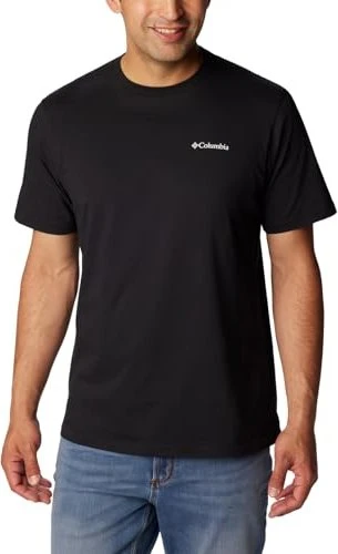 Columbia North Cascades T-Shirt kurzarm black/csc box logo (Herren)