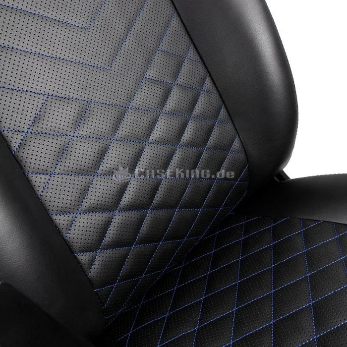 noblechairs Icon Gamingstuhl, schwarz/blau