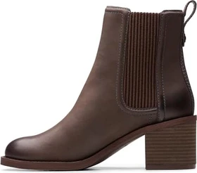 Clarks Chamberly Top dark brown lea (Damen)