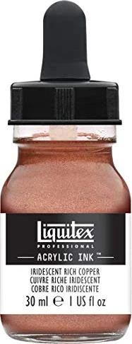 Liquitex Professional Acrylic Ink iridescent rich copper, 30ml
