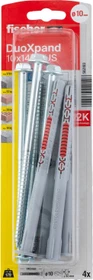fischer DuoXpand 10x160 FUS K (4) Schrauben/Dübel-Sortiment, 4 Stück