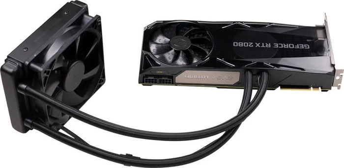 EVGA GeForce RTX 2080 XC Hybrid Gaming, 8GB GDDR6, HDMI, USB-C, 3x DP