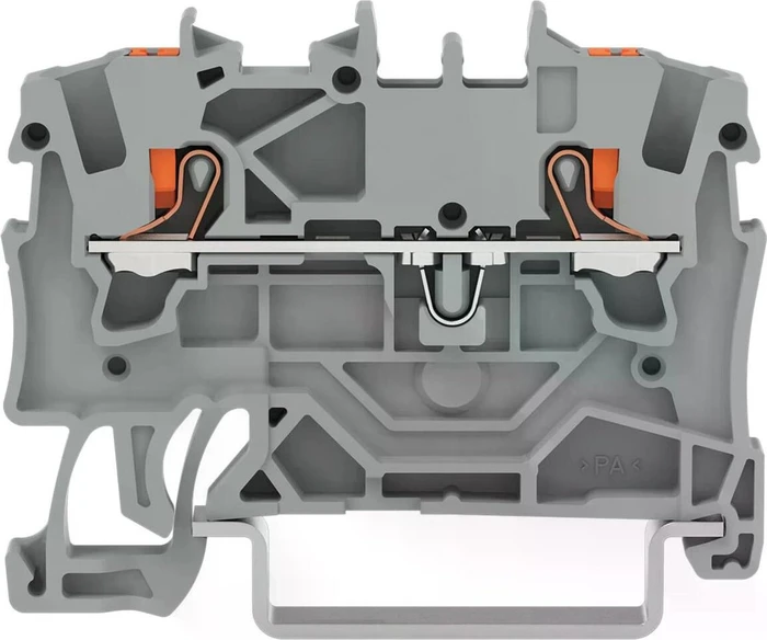Wago Durchgangsklemme Serie 2201 mit Push-in CAGE CLAMP