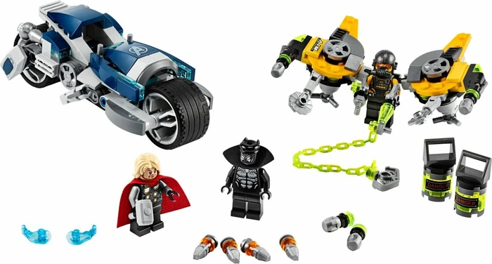 LEGO Marvel Super Heroes Spielset - Avengers Speeder-Bike Attacke