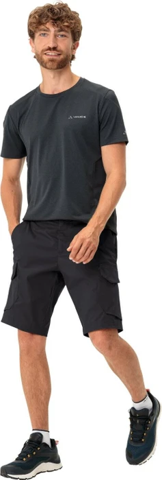 Vaude Neyland Cargo Shorts Hose kurz schwarz (Herren)