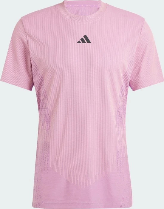 adidas Tennis Pro AIRCHILL FreeLift Funktionsshirt kurzarm semi pink spark/preloved purple (Herren)