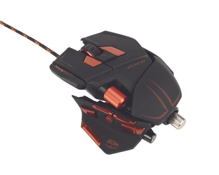 MadCatz Cyborg M.M.O 7 Gaming Mouse schwarz matt, USB