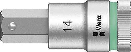 Wera 8740 C HF Zyklop Innensechskant Steckschlüssel 1/2", 14x60mm